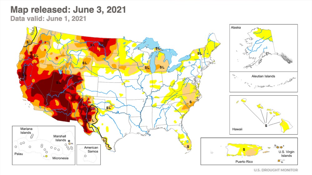 mega-drought water shortage