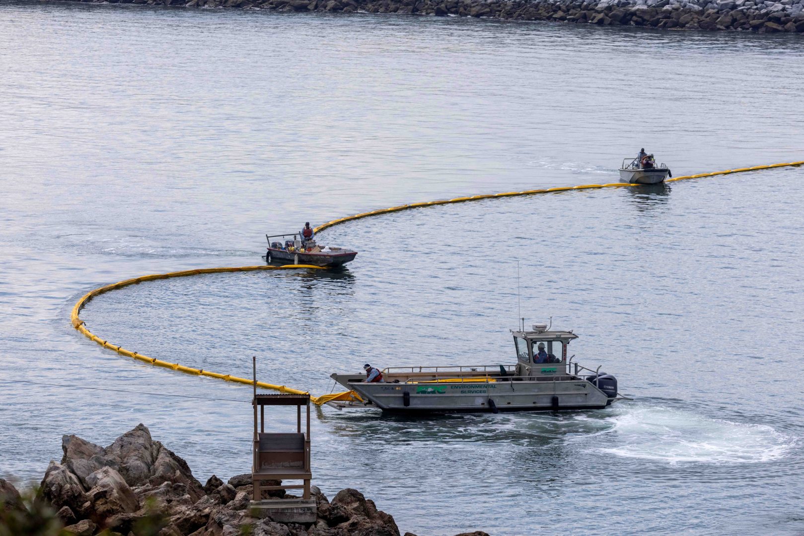 The Coast Guard acknowledged they were informed of the California oil spill before an oil company reported it.