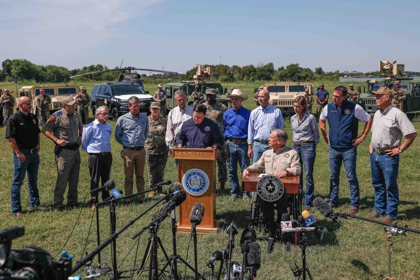 Republican Governors visit the border Wednesday.