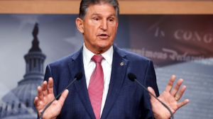 Sen. Manchin called for a vote on the bipartisan infrastructure bill.