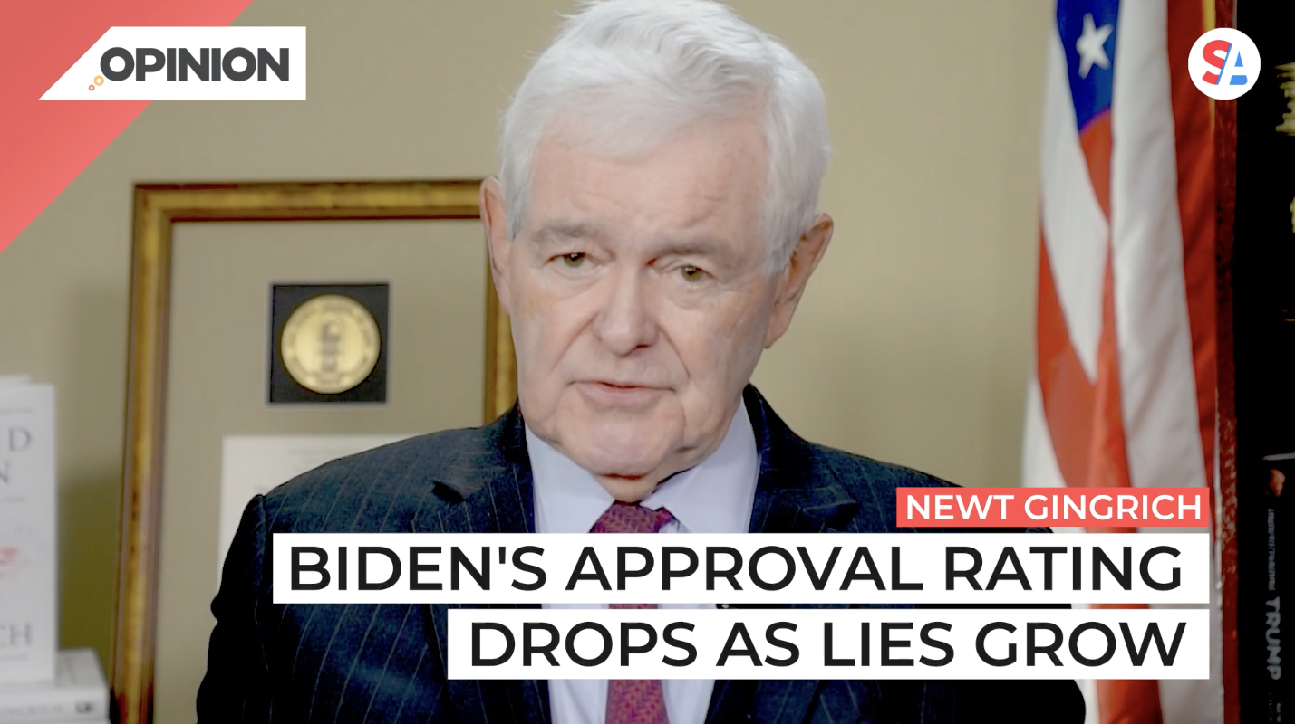 Newt Gingrich talks about Biden's lies and missteps.