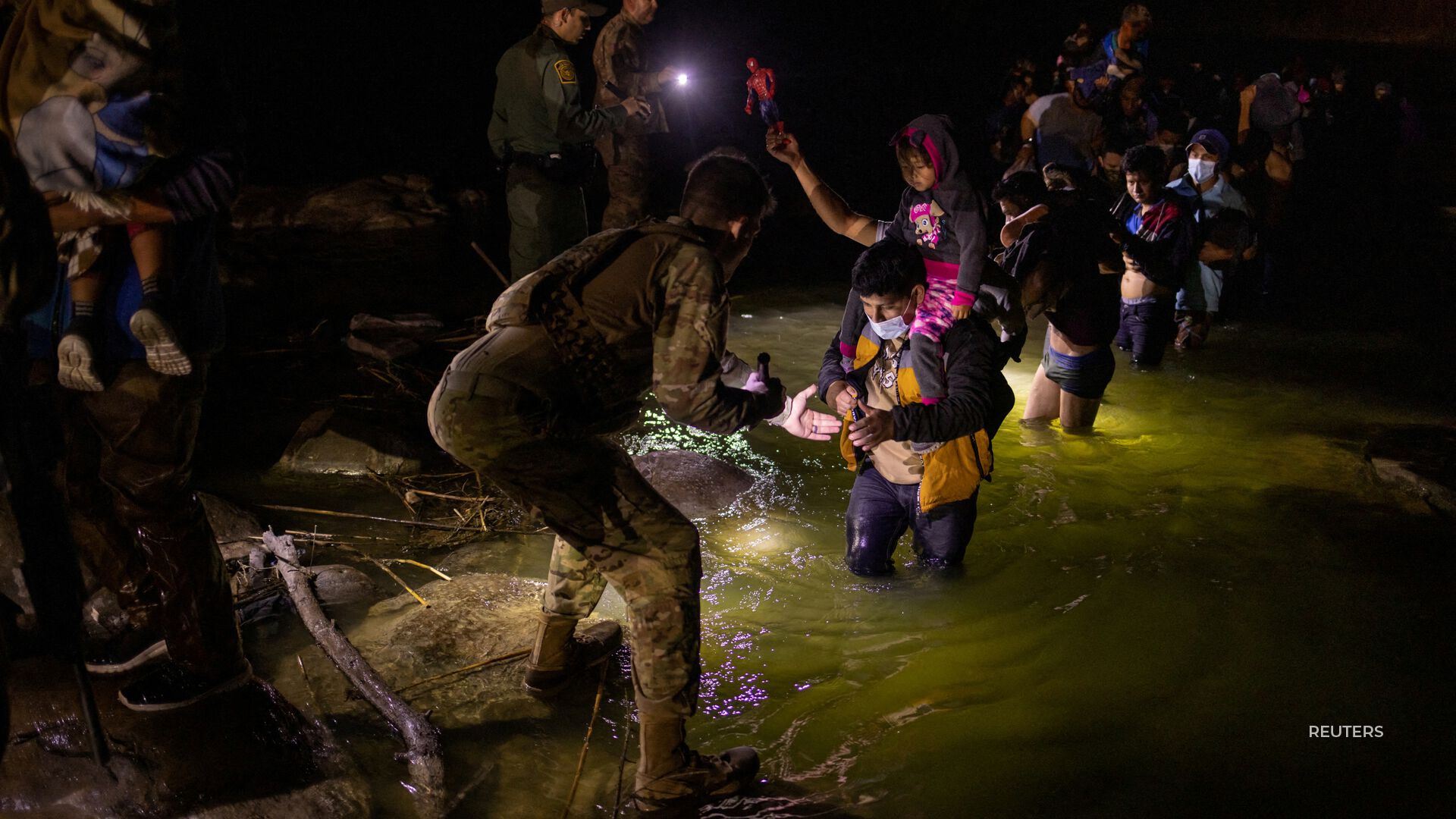 The Border Patrol chief is reporting nearly 1 million migrant encounters in six months.