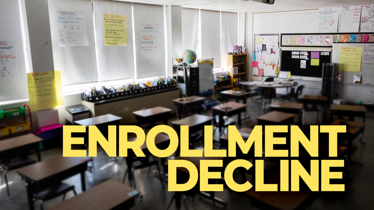 The National Center for Education Statistics reported a 3-percent dip in students enrolled in public schools nationwide in 2019-20.