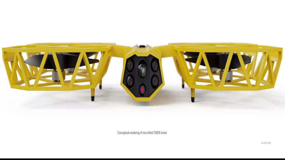 Axon is pausing a plan to equip drones with Tasers.