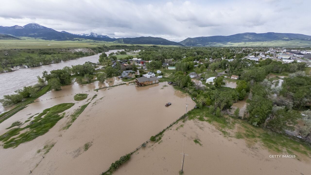 Raging rivers in Yellowstone washed out roads and bridges, knocked out power and left some people stranded.