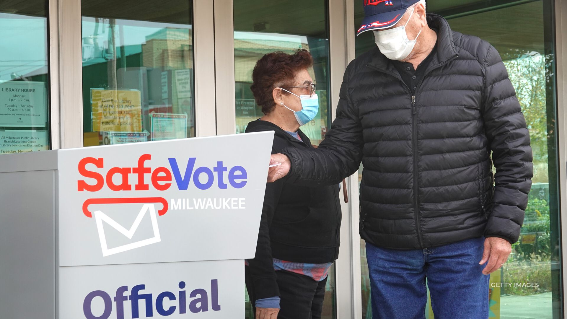 The Wisconsin Supreme Court banned most ballot drop boxes.