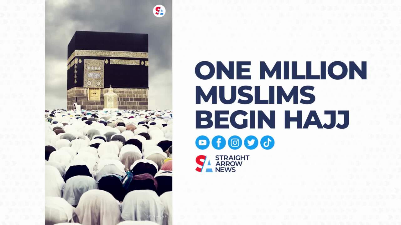 About 1 million Muslim pilgrims are visiting Mecca for the first Hajj pilgrimage since 2019 without strict COVID-19 pandemic restrictions.