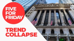 The Dow, S&P 500 and Nasdaq are all in a bear market. We have the former hot Wall Street trends that are slowing down in Five for Friday.