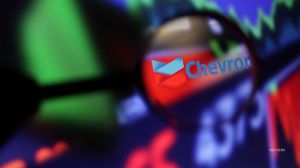 Chevron has sold its headquarters real estate in California, significantly downsizing to a new building as its presence in Houston, Texas grows.