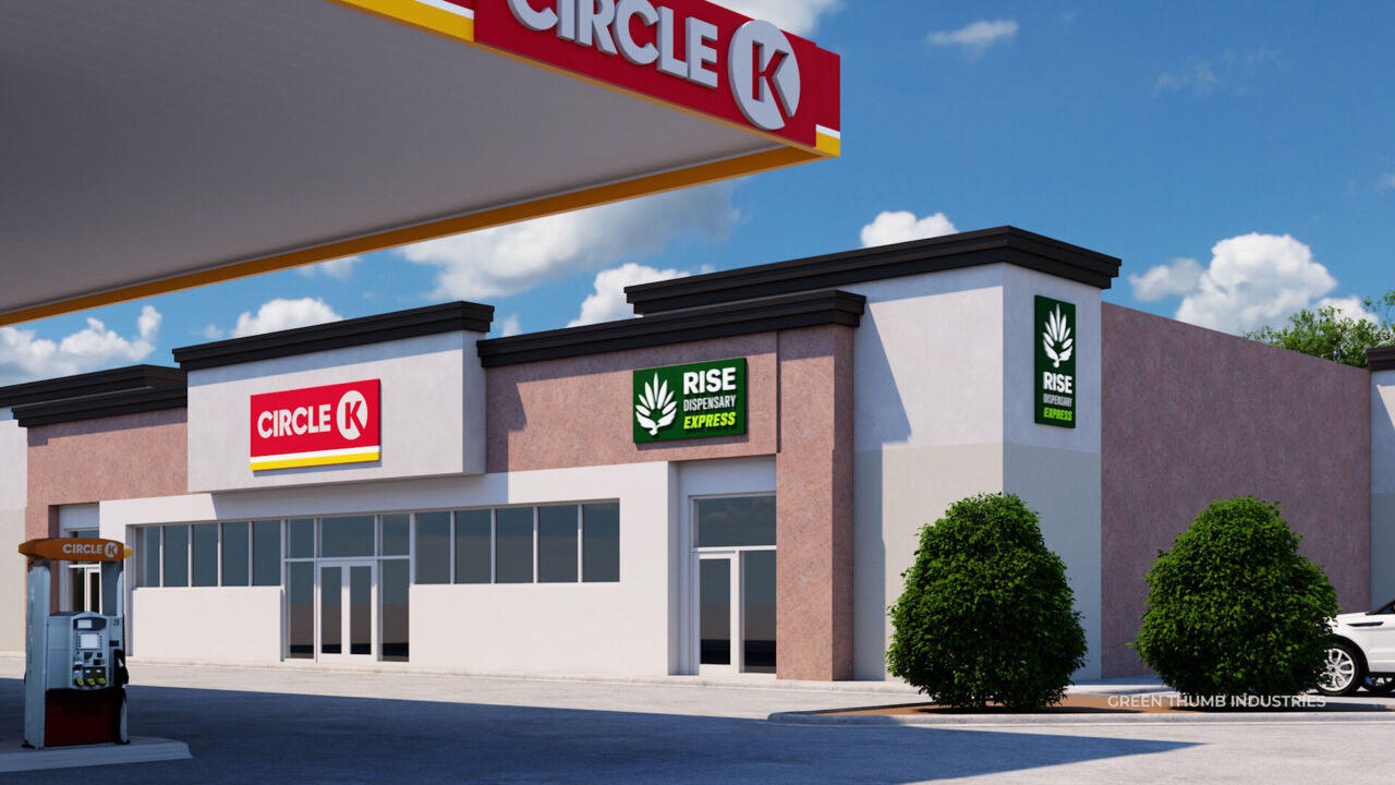 Green Thumb Industries and Circle K are partnering to sell licensed medical marijuana products at 10 gas stations in Florida.