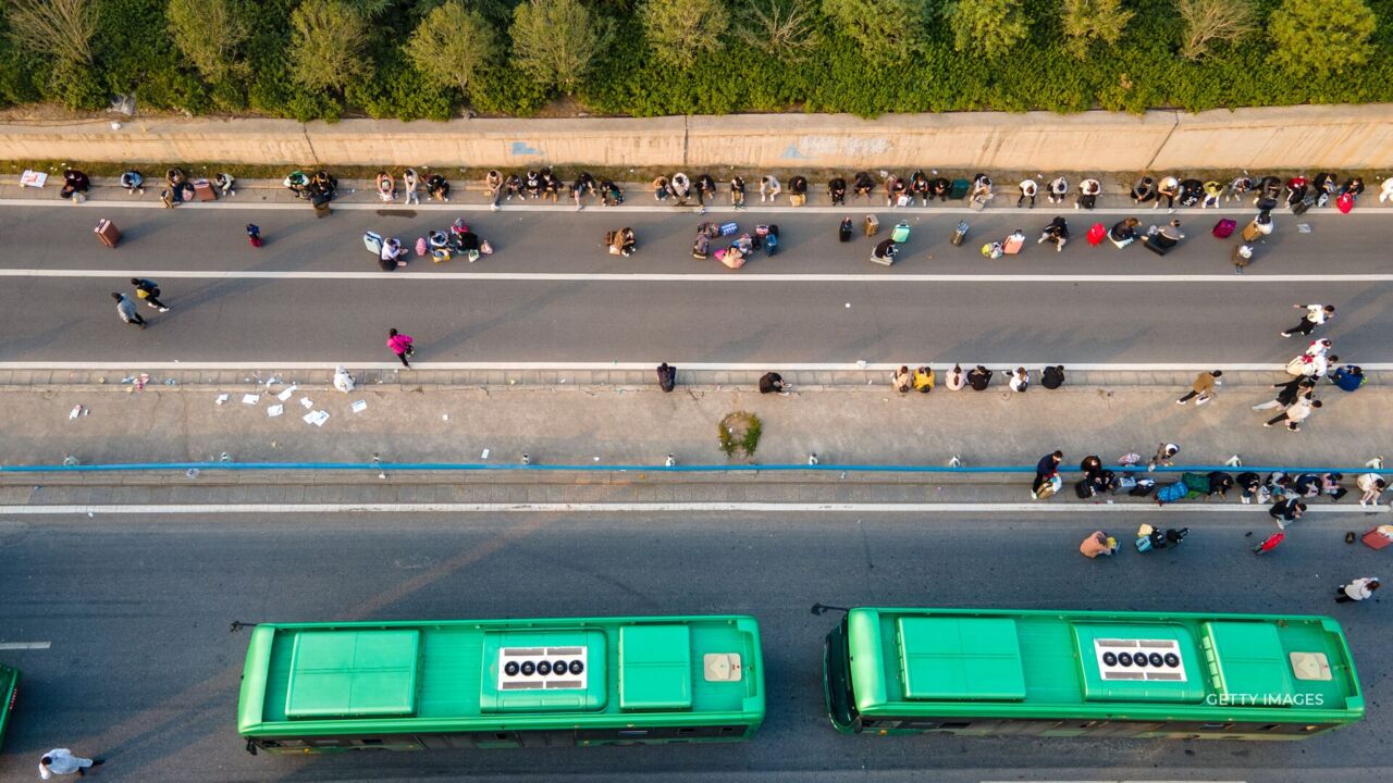 Thousands of Foxconn workers in China fled the facility after a COVID-19 outbreak. Workers said they feared being trapped with sick people.