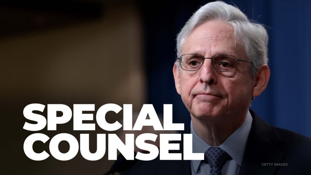 Attorney General Garland appoints special counsel to Trump investigations