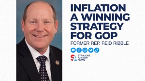 Former Rep. Reid Ribble said Wisconsin's tight midterm election races for governor, senator and House seats will come down to red or blue.