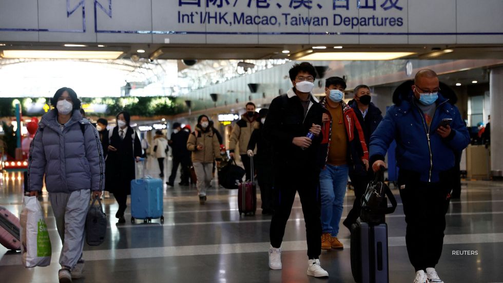 Starting next week, any travelers from China to the U.S. will need to test negative for covid-19 before boarding their flights.