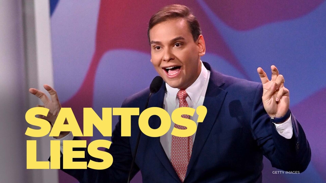 A Republican Rep.-elect, George Santos, now admits that he lied about key parts of his life and education, but still plans to take office.