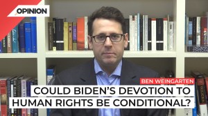 biden won't criticize china