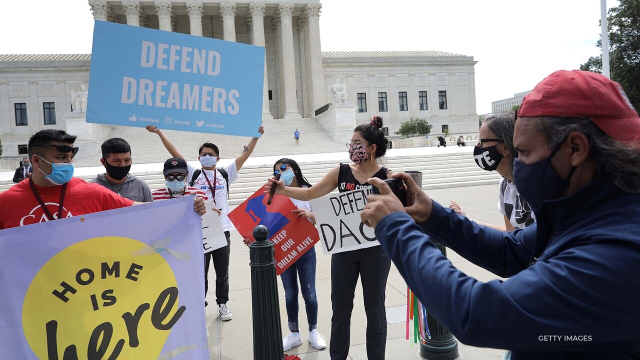 Sens. Lindsey Graham and Dick Durbin re-introduced the Dream Act, which would give "Dreamers" a way to earn citizenship or lawful permanent residence.