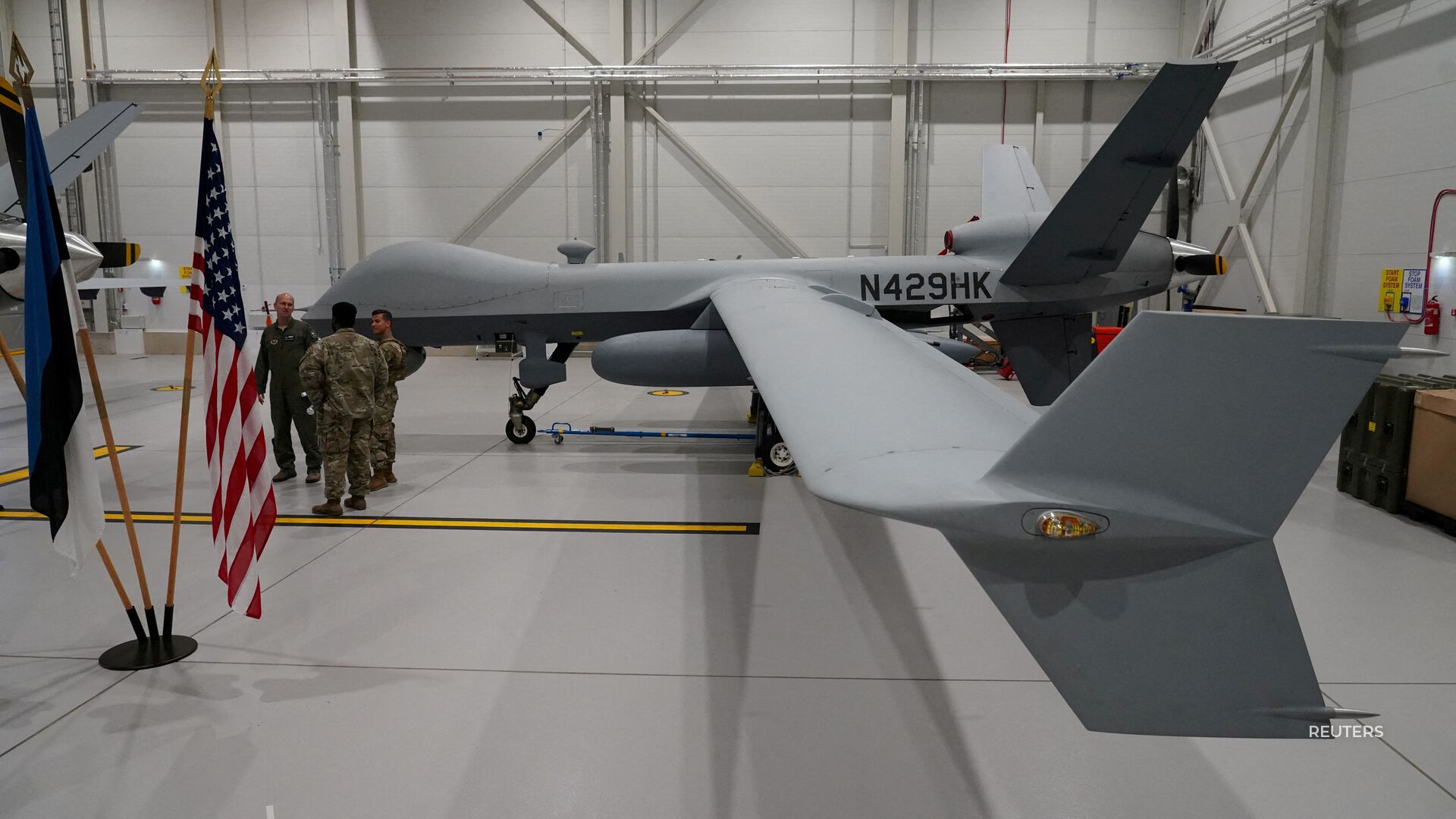 Russia and the U.S. announced that operations are underway to retrieve a downed U.S. drone from the Black Sea.