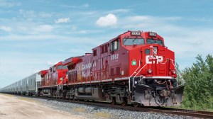 A 70-car train carrying hazardous materials derailed in North Dakota. 31 cars went off the tracks and some leaked petroleum.