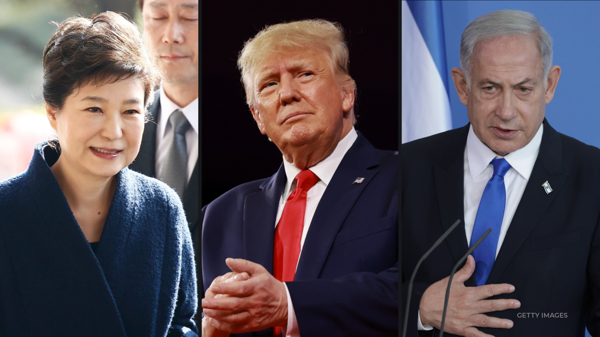 Former President Trump's historic indictment draws comparisons to leaders around the world that have faced criminal charges in recent years.