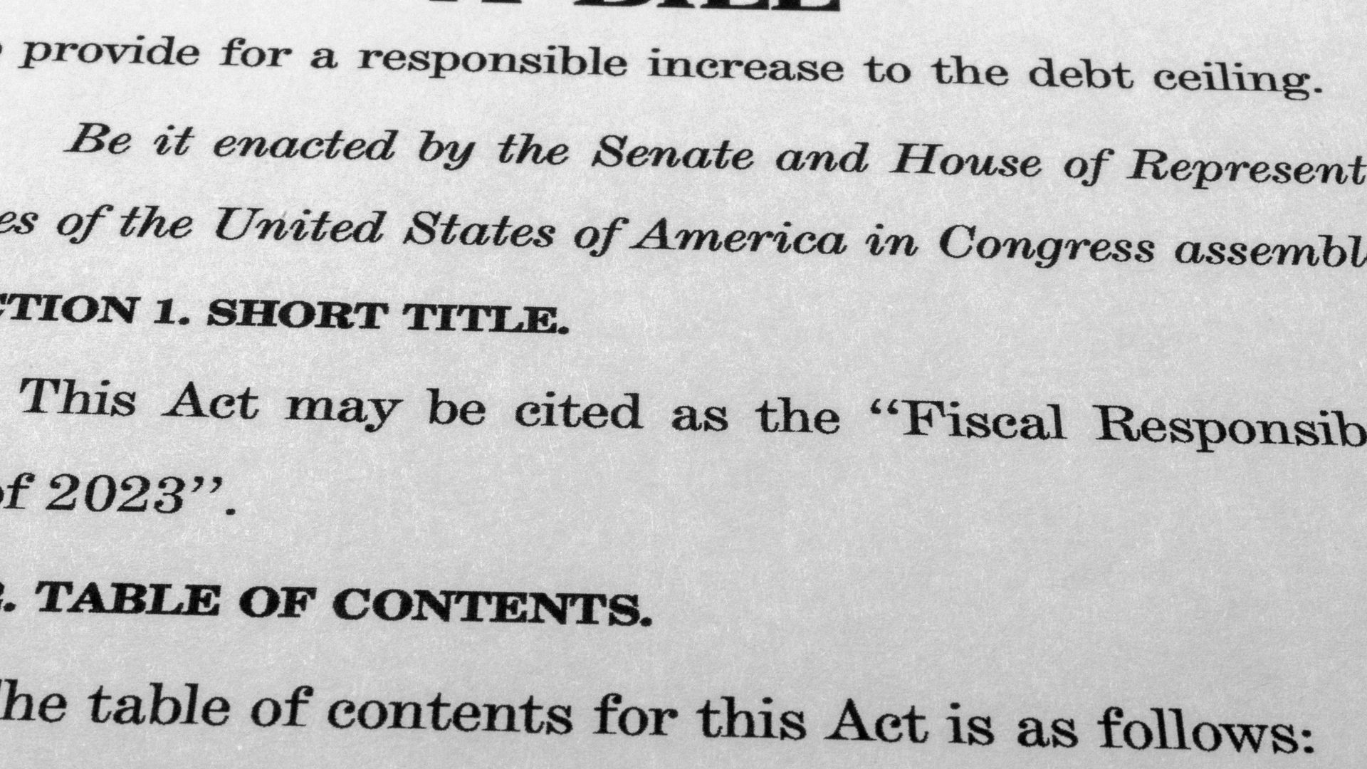 Lawmakers in Congress are on a deadline to review a new 99-page bill that aims to raise the debt ceiling and avoid a potential default.