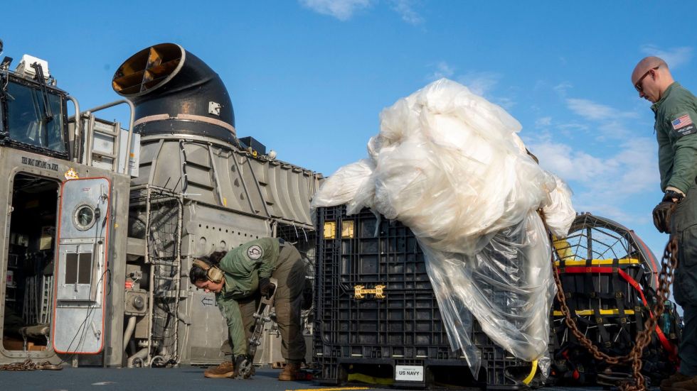 China used American-made technology inside the spy balloon that was caught hovering over U.S. military bases back in February.