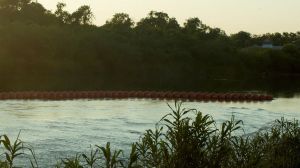 The DOJ announced it plans to sue the state of Texas over the floating buoys the state placed in the Rio Grande earlier in July.