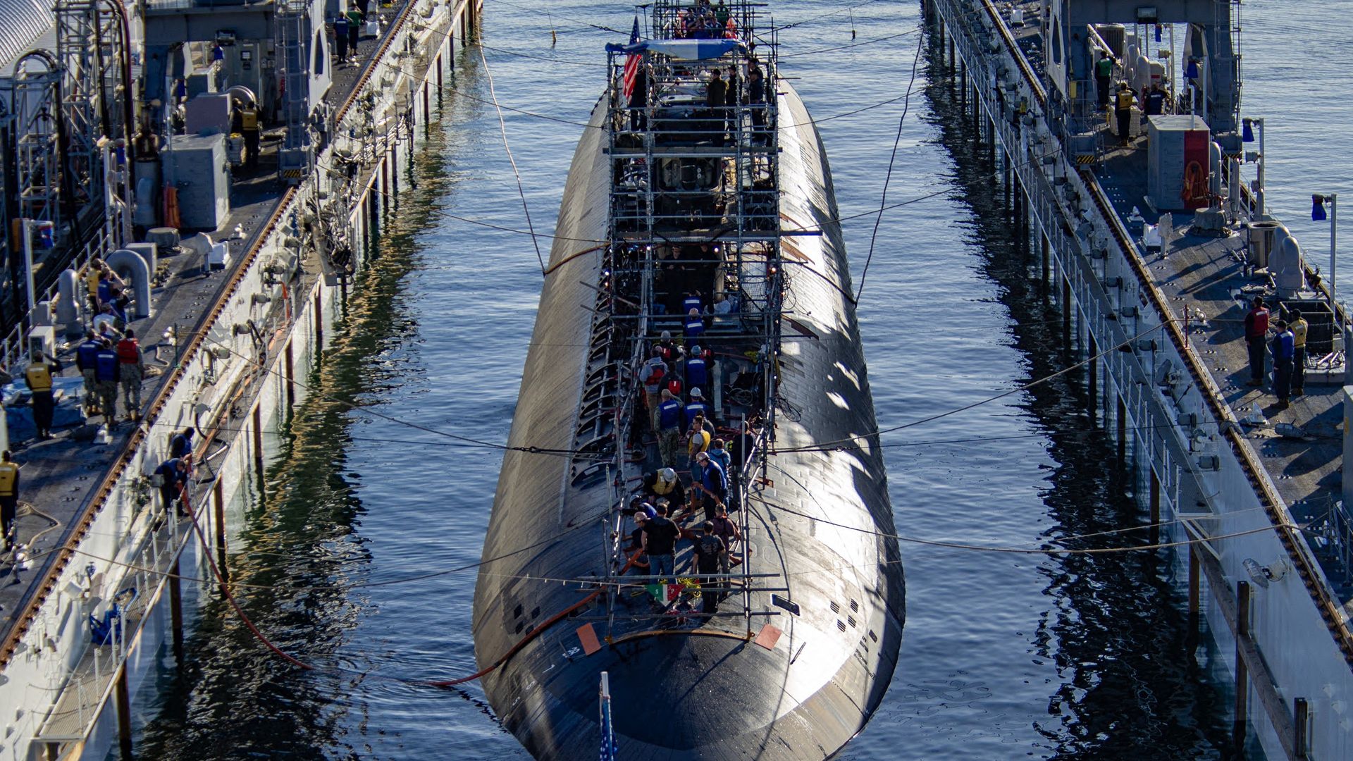 Submarines will be a deciding factor in a conflict between the U.S. and Chinese. Unfortunately, the U.S. Navy has a backlog of repairs.