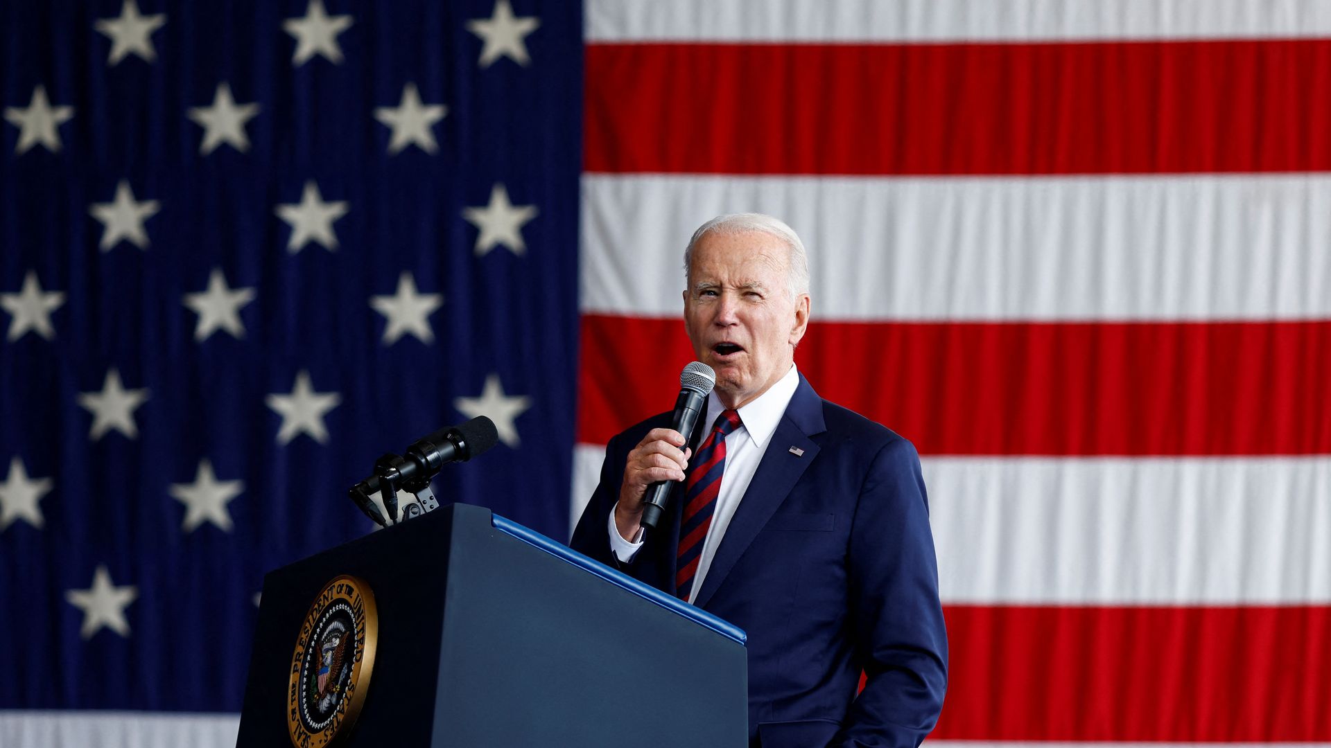 A Reuters poll shows President Biden's approval has bumped two percent in the last month, though it still sits below 50%.