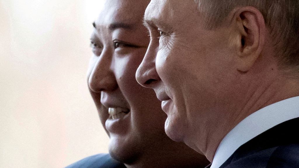 North Korean leader Kim Jong Un reportedly took a train on Monday morning heading to Russia to meet with President Vladimir Putin.