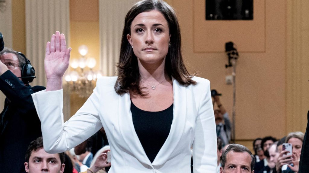 Cassidy Hutchinson, a former Trump White House aide, expressed her support for Democratic nominee Kamala Harris in the 2024 election.