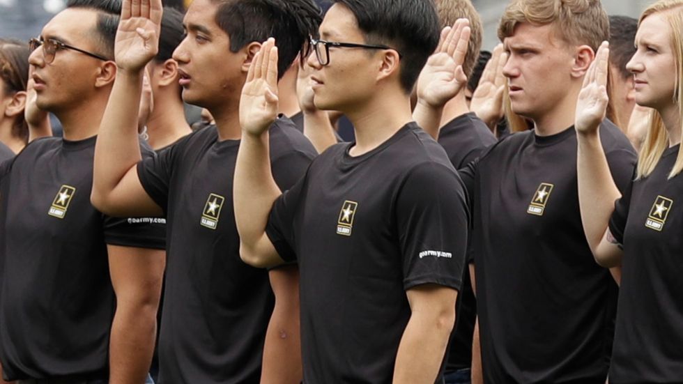 The Army is recruiting young people who have earned more than a high school diploma, to reverse the years-long deficiency of enlistments.