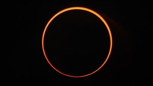 A ring of fire eclipse is when the moon partially blocks the sun. The last time it was visible from the U.S. was in 2012.