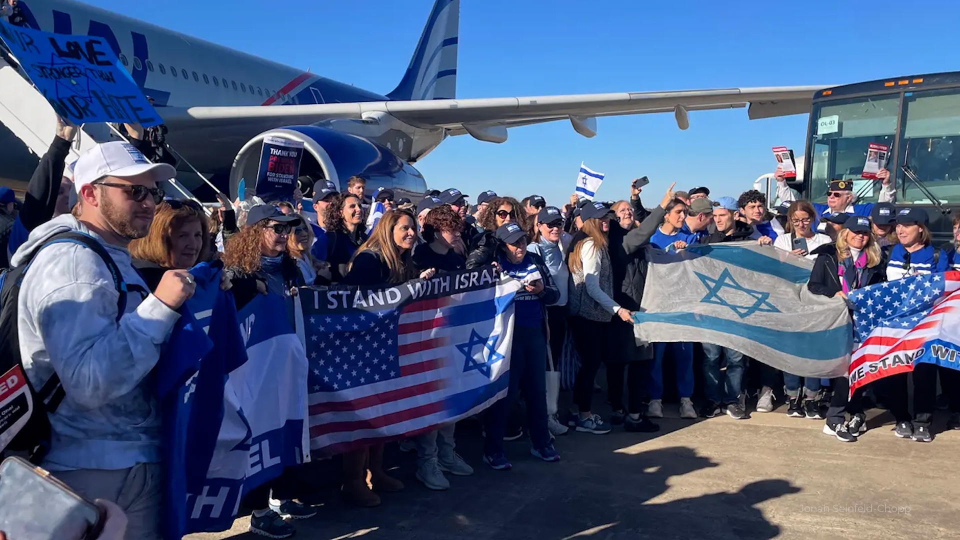 Hundreds of Jewish people headed to the pro-Israel rally in D.C. were left stranded when bus drivers staged "mass sick calls."