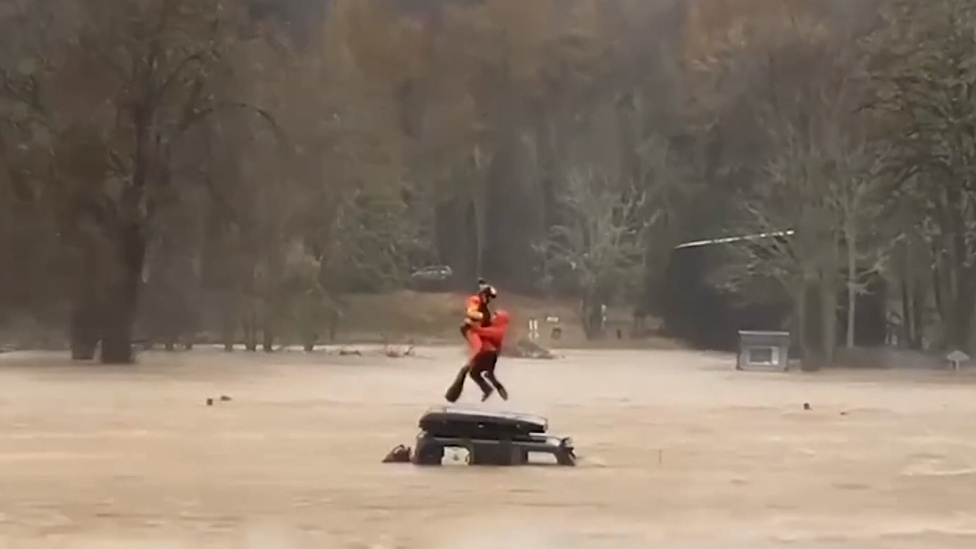 Heavy rains batter the Pacific Northwest as an atmospheric river causes record-breaking rainfall, flooding and unusually warm weather.