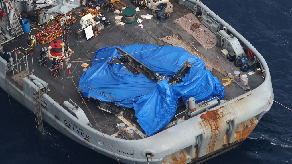 US military retrieves wreckage from latest deadly Osprey crash