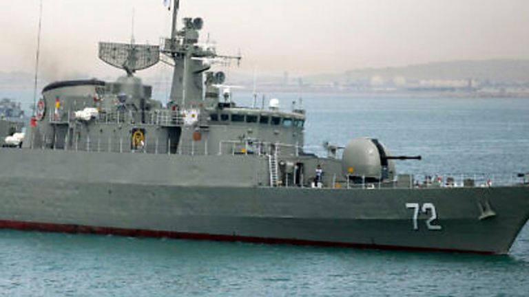 One of Iran's most powerful warships is now in the Red Sea following U.S. attacks on Houthi terrorist boats.