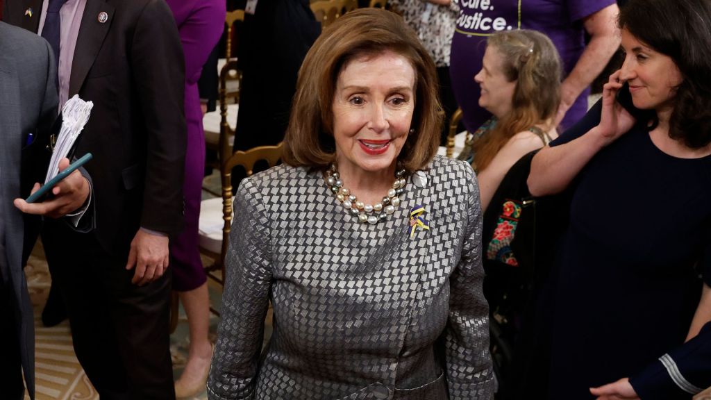 Speaker Emerita Nancy Pelosi, D-Calif., spoke out against those attacking Minnesota Gov. Tim Walz’s military record, stating it is a “sign of the bankruptcy” of critics’ ideas.