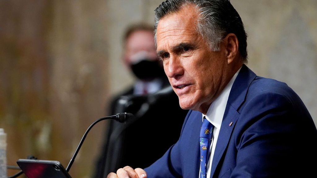 Sen. Mitt Romney, R-Utah, suggested that President Joe Biden should have pardoned Donald Trump after federal indictments were filed against the former president.