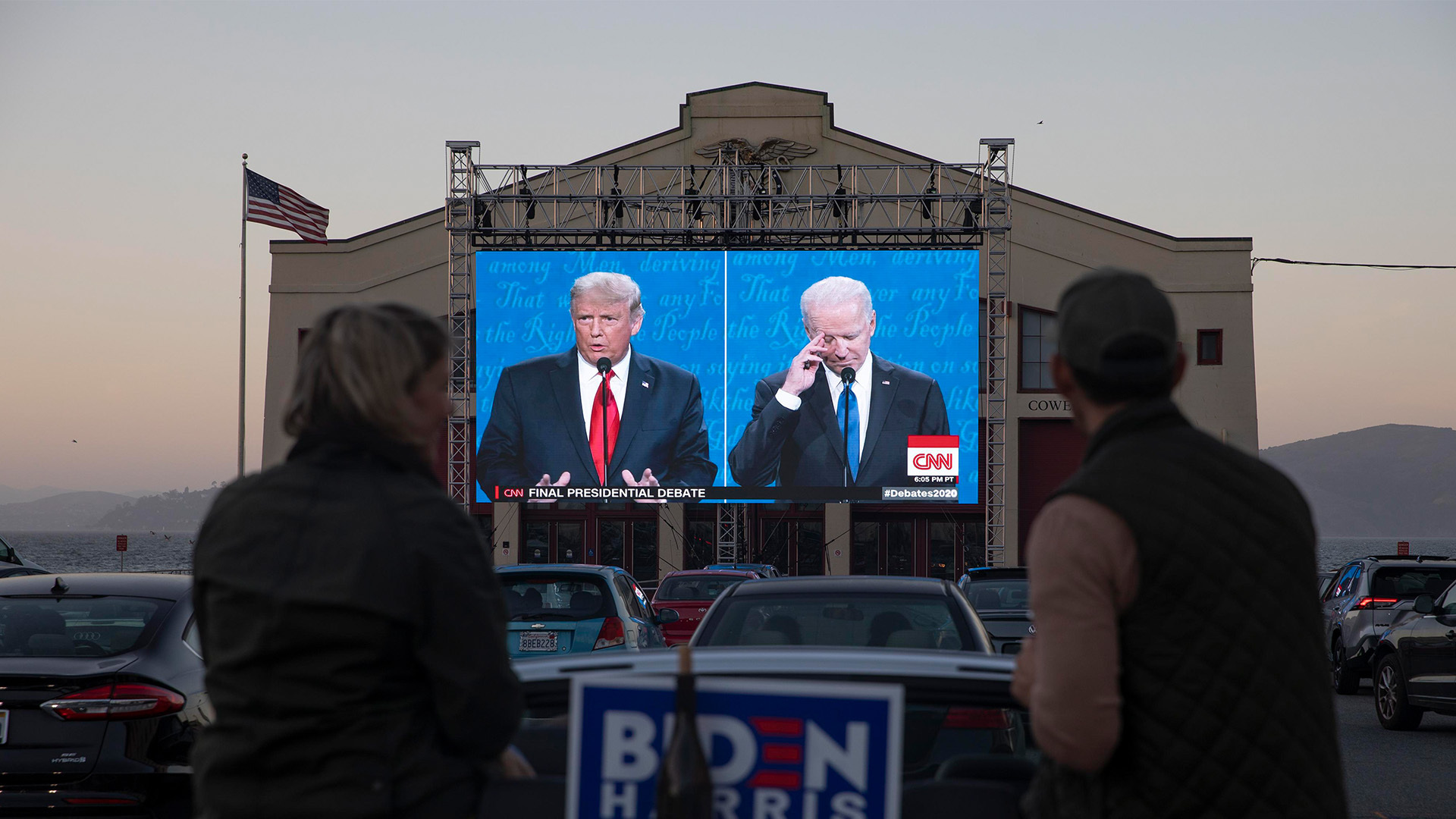 Biden has around three times as much money from fundraising than Trump, however, Trump gets more support from smaller donors.