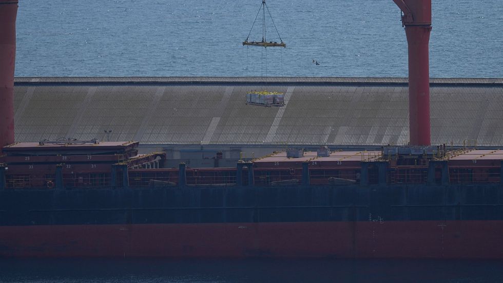 As food scarcity worsens for many Palestinians, the first aid ship bound for the new Gaza pier has set sail from Cyprus.