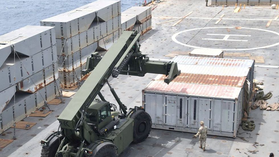 Deliveries of much-needed humanitarian aid to Gaza via a U.S.-built temporary pier have been suspended after the pier was damaged by rough seas.