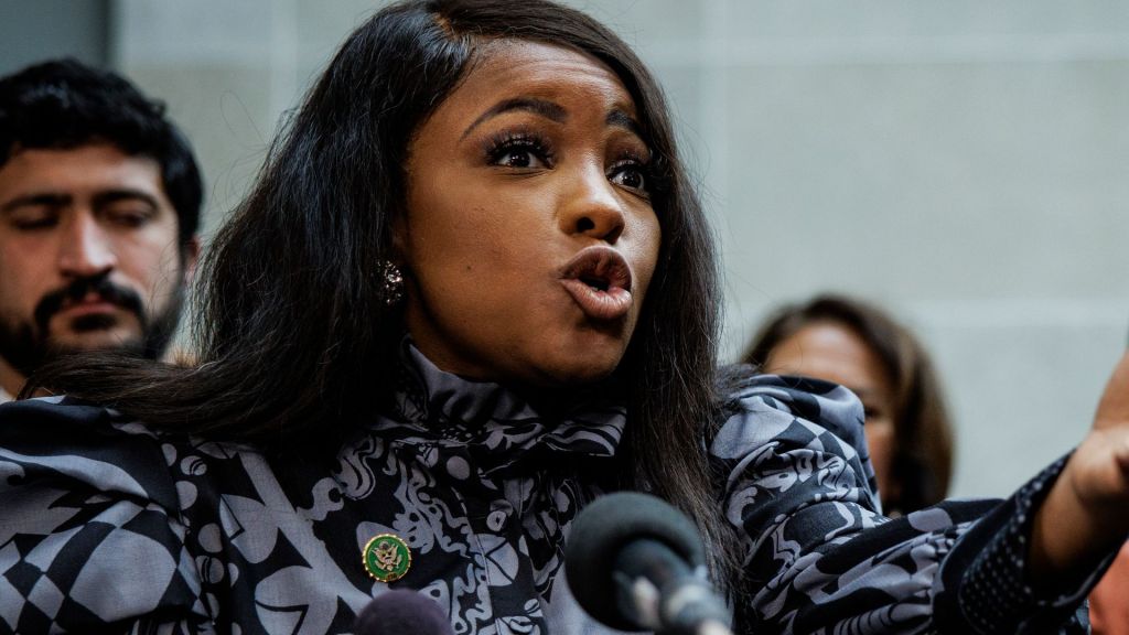 Rep. Jasmine Crockett faces backlash over claim illegal entry into U.S. is not a crime.