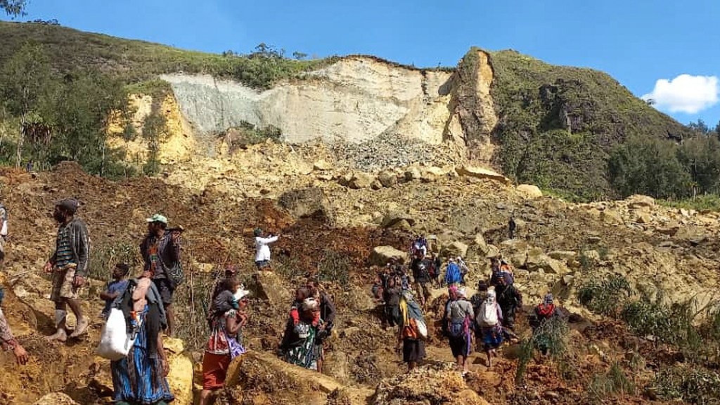 Over 2,000 feared buried alive in Papua New Guinea landslide