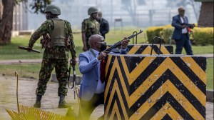 Kenyan police killed at least 10 protesters during anti-tax demonstrations in Nairobi, sparking unrest and a fire at parliament.