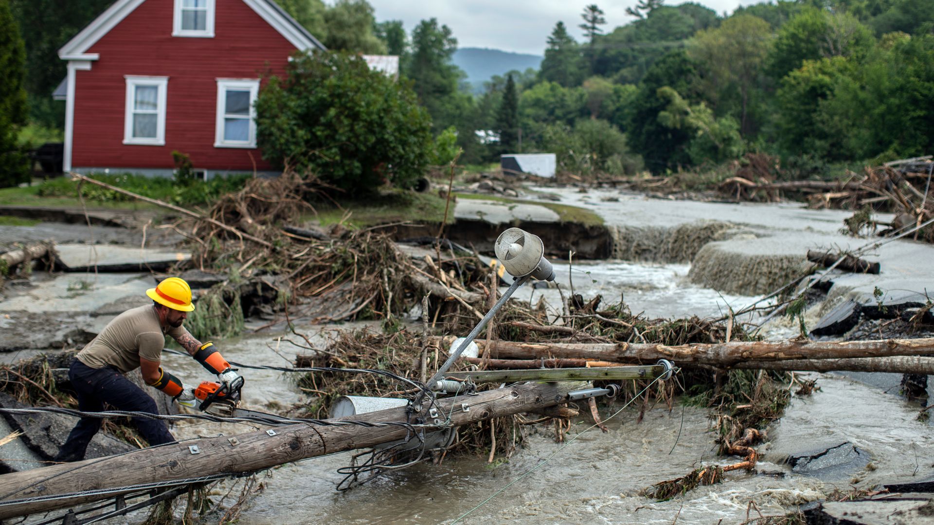 Vermont continues to experience historic flooding during the month of July. However, scientists warn it may get worse due to climate change.