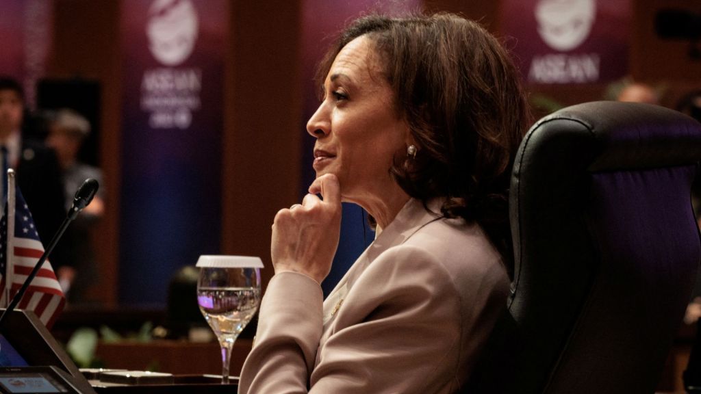 Vice President Kamala Harris stated she would not meet with Russian President Vladimir Putin without Ukraine's representation.