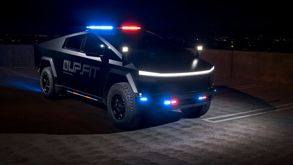 Unplugged Performance unveils ‘Tactical Cybertruck’ for police use