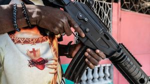 A U.S.-backed international police force is reportedly underfunded and outmanned by thousands of gang members in Haiti.