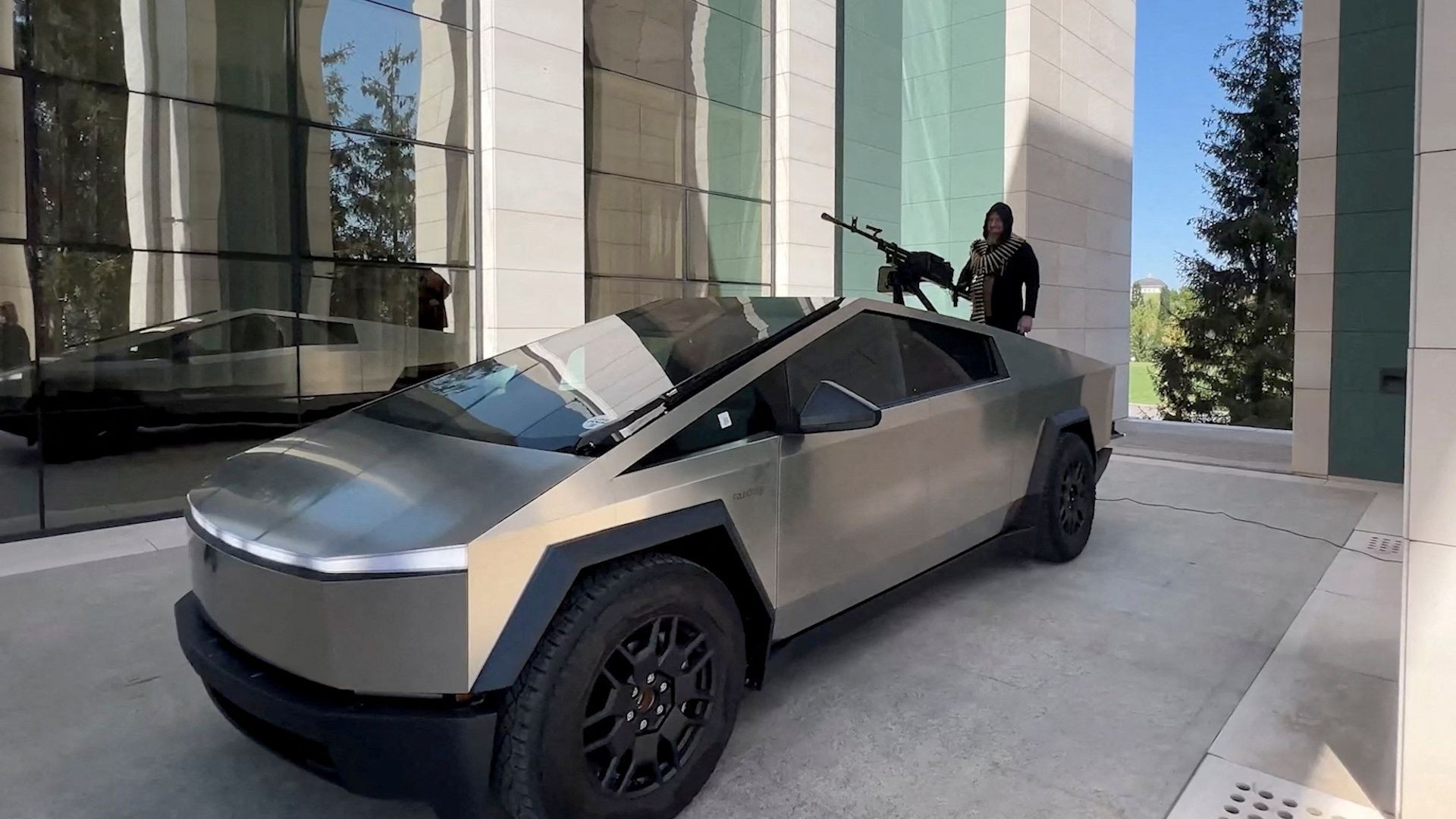 Speculation is running rampant on how Chechen warlord got his hands on a Tesla Cybertruck after claiming it as a gift from Elon Musk.